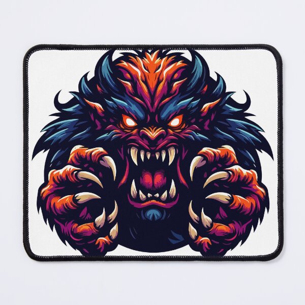Item preview, Ferocious Dark Beast Monster designed and sold by iwzzuel.
