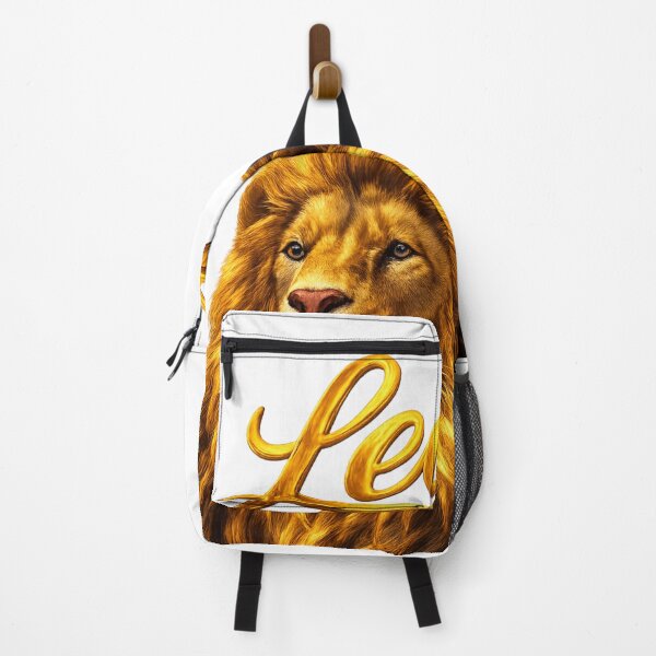Item preview, Leo Leo Zodiac Name Golden Lion Royal Power Design designed and sold by AlexLineArt.