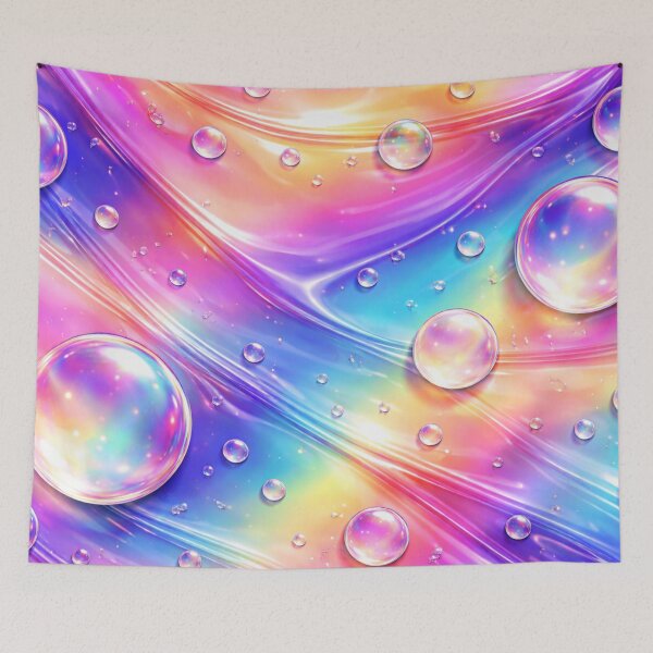 Item preview, Shimmering bubble landscape designed and sold by Sigtrix.