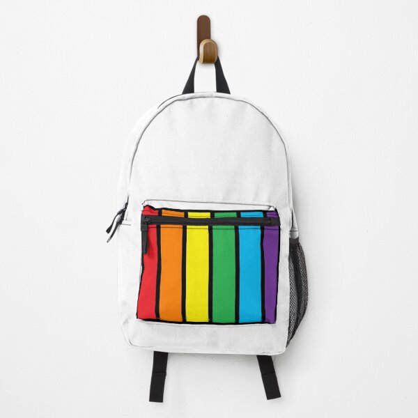 Item preview, Minimal Rainbow Pride Flag Blocks designed and sold by he-art-beats.