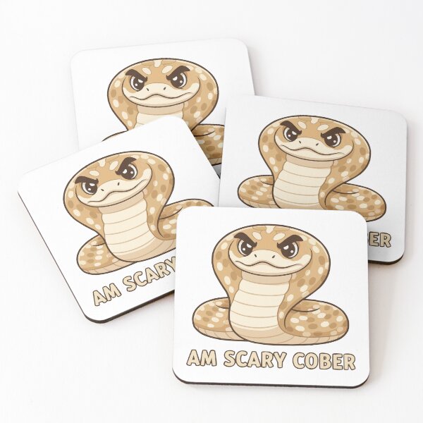Item preview, Am Scary Cober - Cute Hognose Snake Flattening designed and sold by Petzzz.