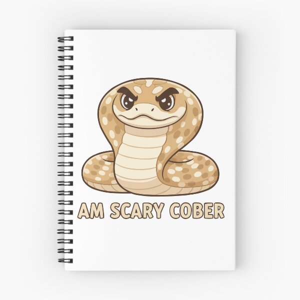 Item preview, Am Scary Cober - Cute Hognose Snake Flattening designed and sold by Petzzz.