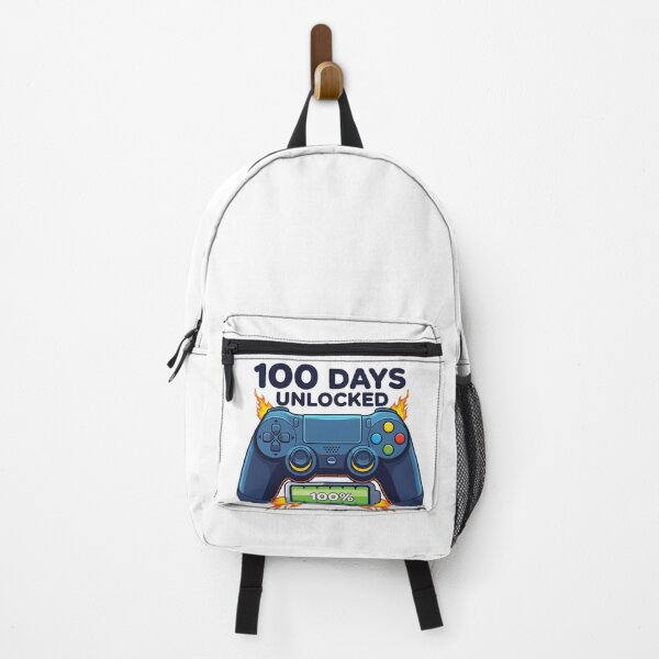 Item preview, 100 Days Unlocked - Gamer Style 100 Days of School Controller designed and sold by Latikshop.