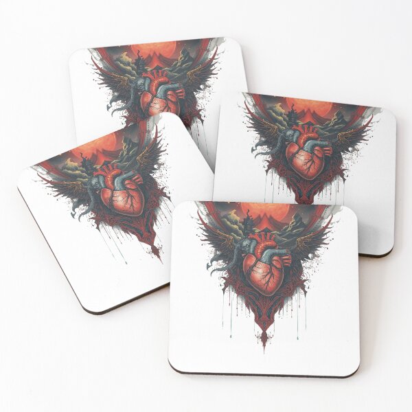 Item preview, Crimson Eclipse Heart designed and sold by DABIORA.