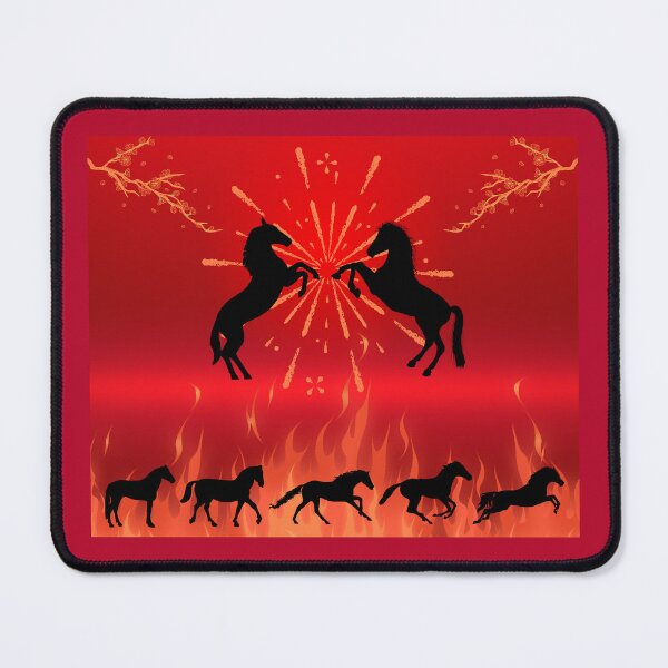 Item preview, Fire Horse Chinese New Year 2026 designed and sold by EJVisuals.