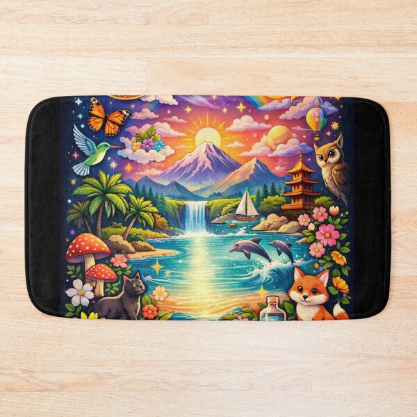Item preview, Mystical Fantasy Nature Illustration with Celestial Elements designed and sold by Maverickystore.
