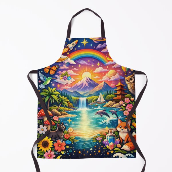 Item preview, Mystical Fantasy Nature Illustration with Celestial Elements designed and sold by Maverickystore.
