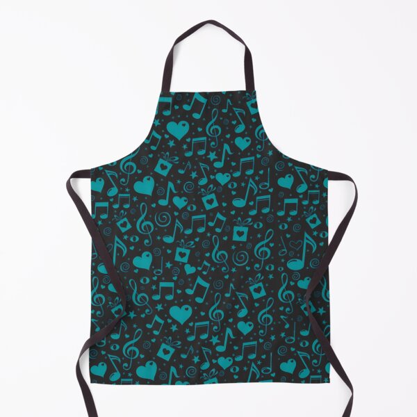 Item preview, Musical Hearts Pattern – Cute Music Lover Aesthetic Design designed and sold by Rangmanch.