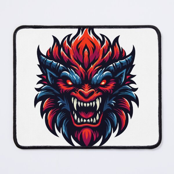 Item preview, Demon Flame Beast Head designed and sold by iwzzuel.
