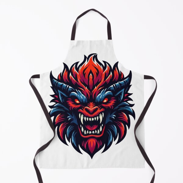 Item preview, Demon Flame Beast Head designed and sold by iwzzuel.