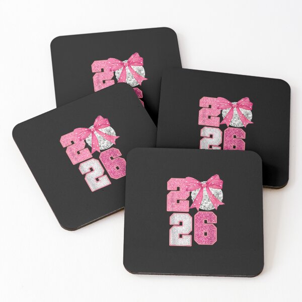 Item preview, Happy New Year 2026 Disco Ball Pink Coquette Bow Family designed and sold by MatherFisher.