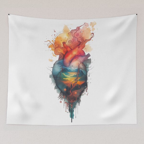 Item preview, Heart of Inner Horizons designed and sold by DABIORA.