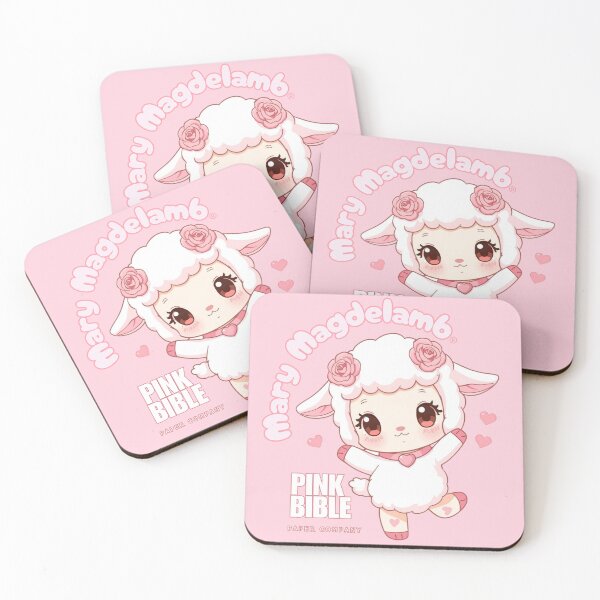 Item preview, Mary Magdelamb Print designed and sold by Pink Bible Paper Company.
