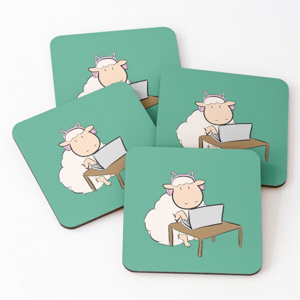 Item preview, Cute Gamer Sheep designed and sold by HugSomeNettles.