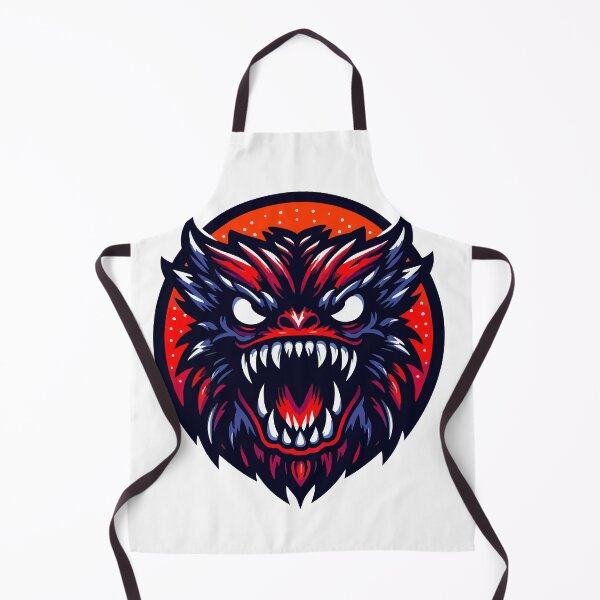 Item preview, Savage Demon Beast Face designed and sold by iwzzuel.