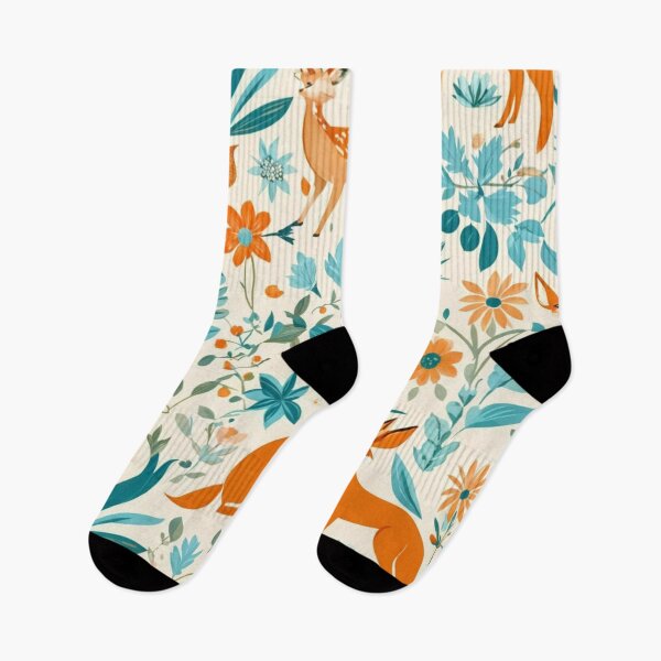 Artikelvorschau, Waldtiermuster, Natur, nahtlose Illustration entworfen und verkauft von FashioonTrends.