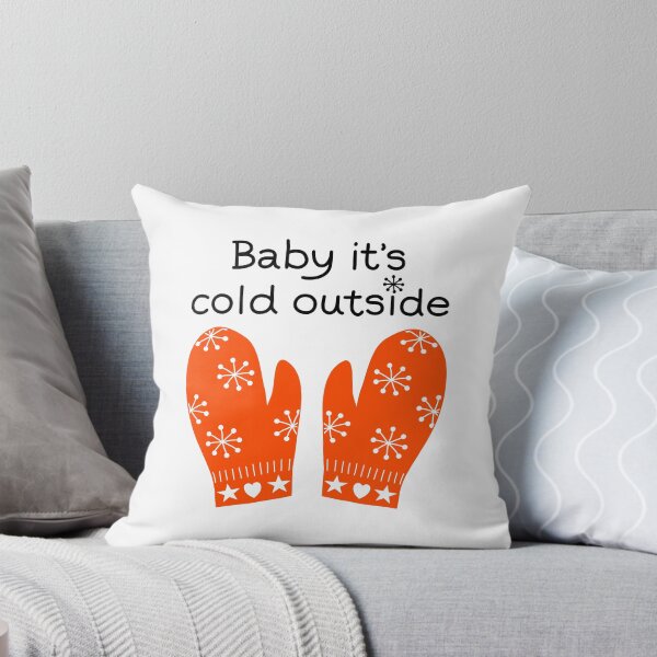 Item preview, Baby It's Cold Outside Winter Mittens with Snowflakes designed and sold by Stick People Designs.