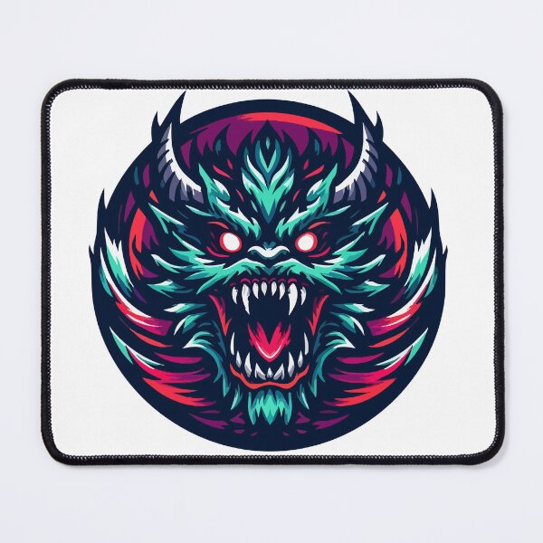 Item preview, Savage Demon Dragon Face designed and sold by iwzzuel.