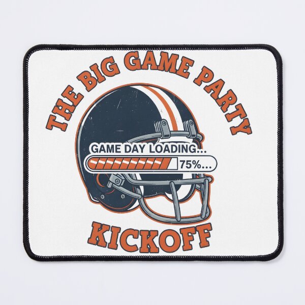Item preview, The Big Game Party - Retro Football Helmet Game Day Loading designed and sold by Latikshop.