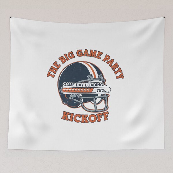Item preview, The Big Game Party - Retro Football Helmet Game Day Loading designed and sold by Latikshop.