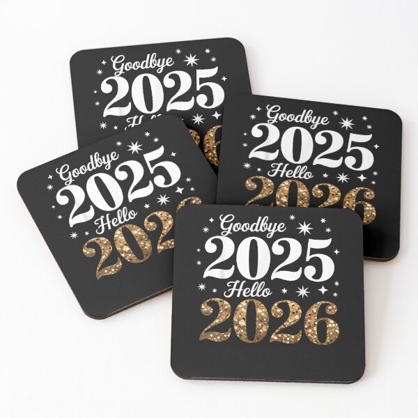Item preview, Happy New Year 2026 Goodbye 2025 Hello 2026 designed and sold by Juansustait.