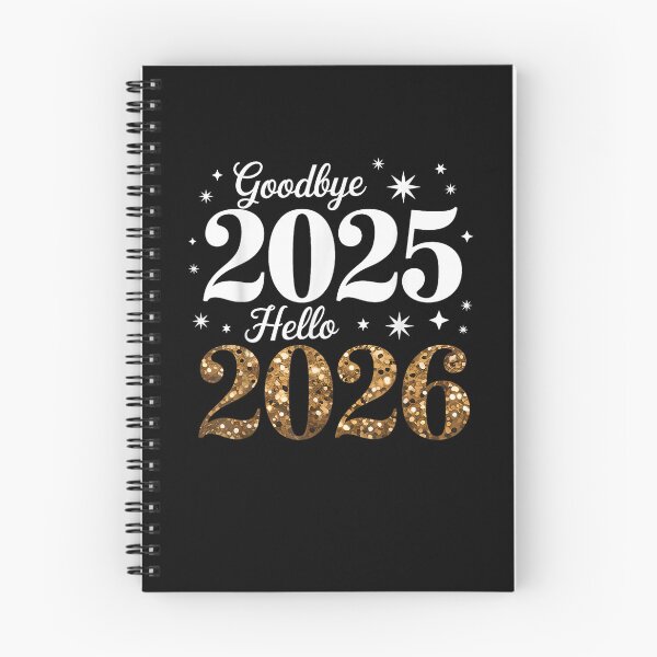 Item preview, Happy New Year 2026 Goodbye 2025 Hello 2026 designed and sold by Juansustait.