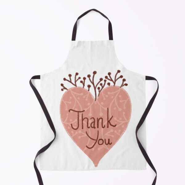 Item preview, Pink heart with thank you designed and sold by Dormitria.