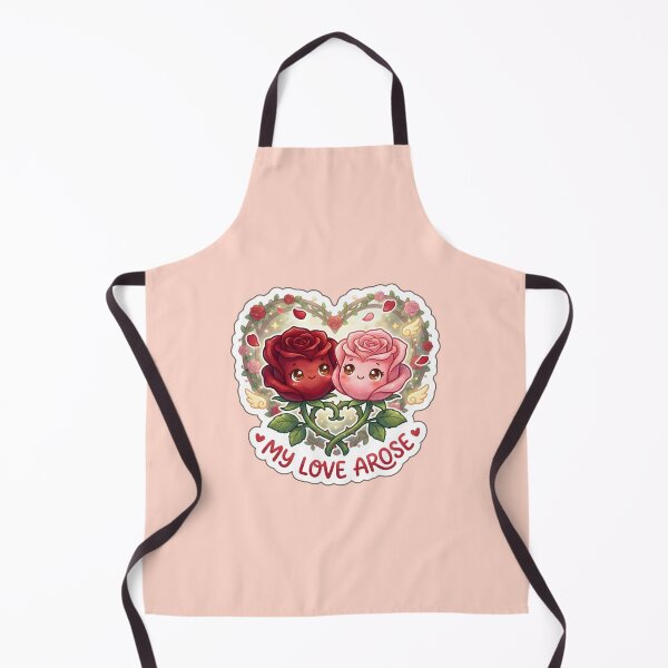 Item preview, Valentine My Love Arose – Cute Rose Couple Love Sticker designed and sold by Nuist25.