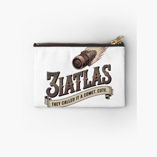 Item preview, 3iAtlas Steampunk Victorian Space Explorer Logo Brass Gears Comet designed and sold by Antik by Schulz.