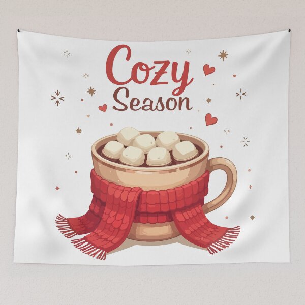 Item preview, Cozy Season Hot Chocolate Mug T-Shirt  Winter Holiday Comfort Design designed and sold by Design-Pro-21.
