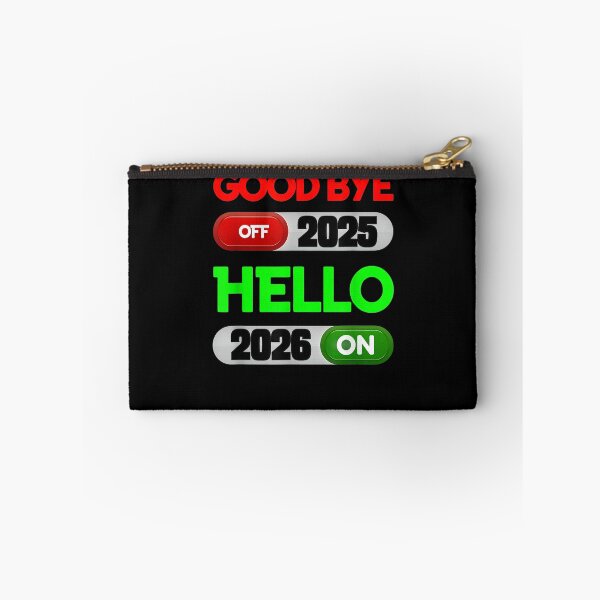 Item preview, Happy New Year 2026 Goodbye 2025 Hello 2026 designed and sold by Juansustait.