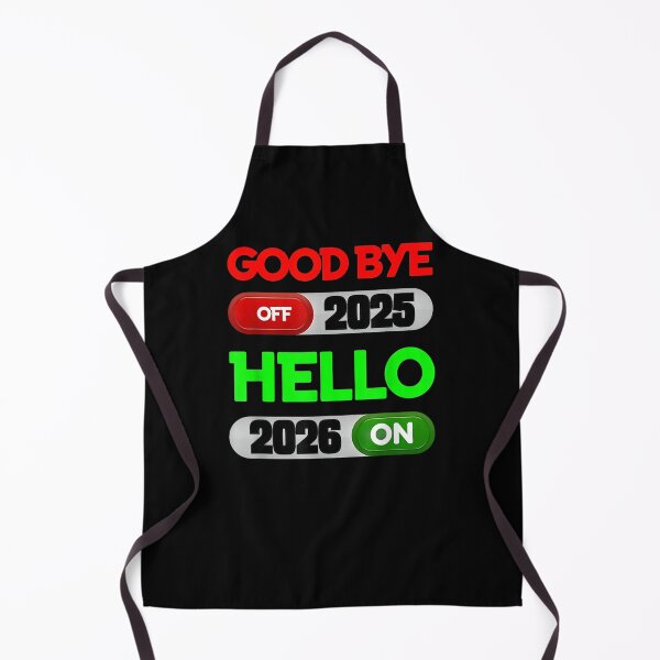 Item preview, Happy New Year 2026 Goodbye 2025 Hello 2026 designed and sold by Juansustait.