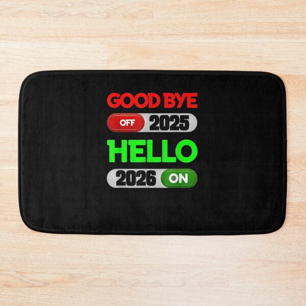 Item preview, Happy New Year 2026 Goodbye 2025 Hello 2026 designed and sold by Juansustait.