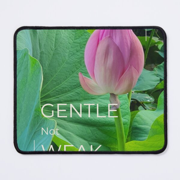 Item preview, Gentle, Not Weak – Lotus Strength T-Shirt designed and sold by ZenaDesign.