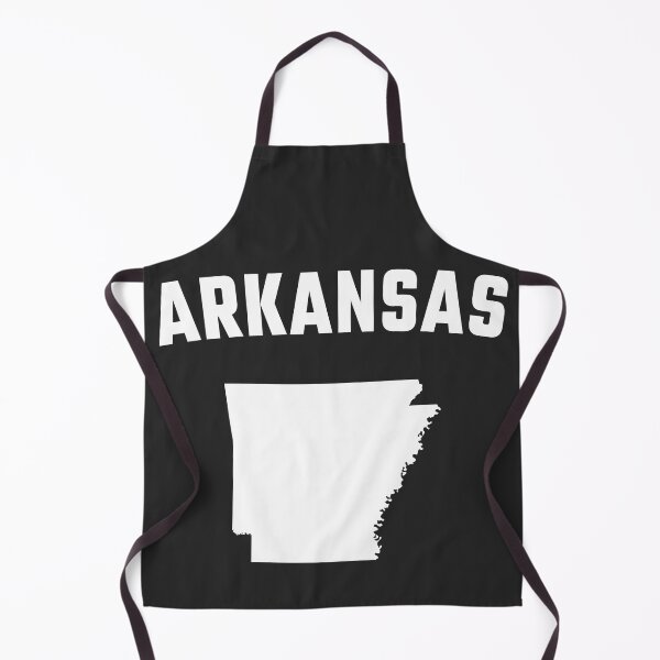 Item preview, Arkansas State Pride - Minimalist White Map Design designed and sold by mashmosh.