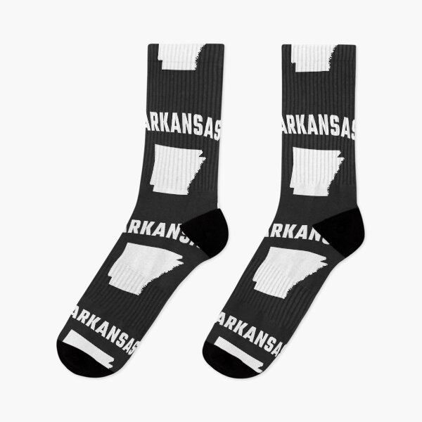 Item preview, Arkansas State Pride - Minimalist White Map Design designed and sold by mashmosh.
