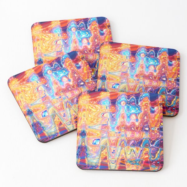Item preview, Flowing neon colors, abstract composition designed and sold by Sigtrix.