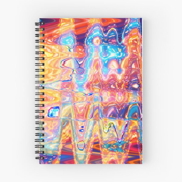 Item preview, Flowing neon colors, abstract composition designed and sold by Sigtrix.