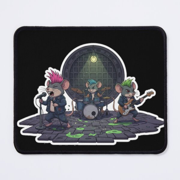 Item preview, Punk Rock Mice Trio – Iroquois Rock Out designed and sold by RebellDancer.