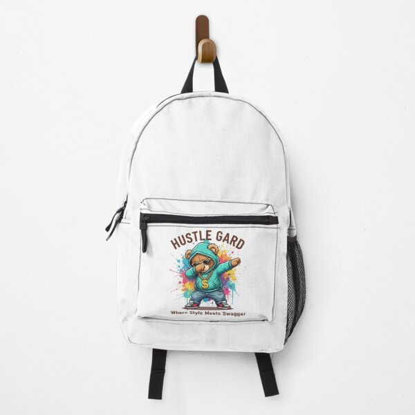 Item preview, Hustle Gard Dabbing Teddy Bear Streetwear Illustration designed and sold by HorizonStores.