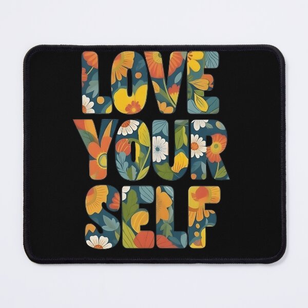 Item preview, Love Yourself in Floral Design designed and sold by Aimiko.