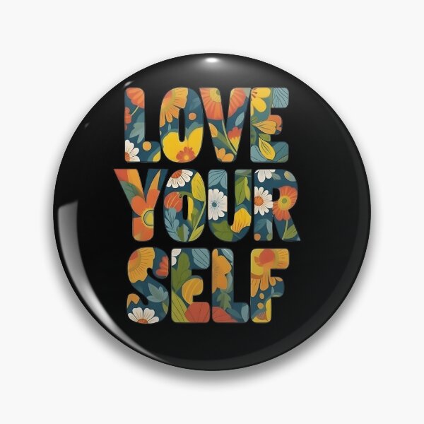 Item preview, Love Yourself in Floral Design designed and sold by Aimiko.