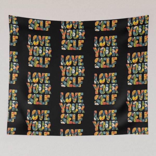 Item preview, Love Yourself in Floral Design designed and sold by Aimiko.