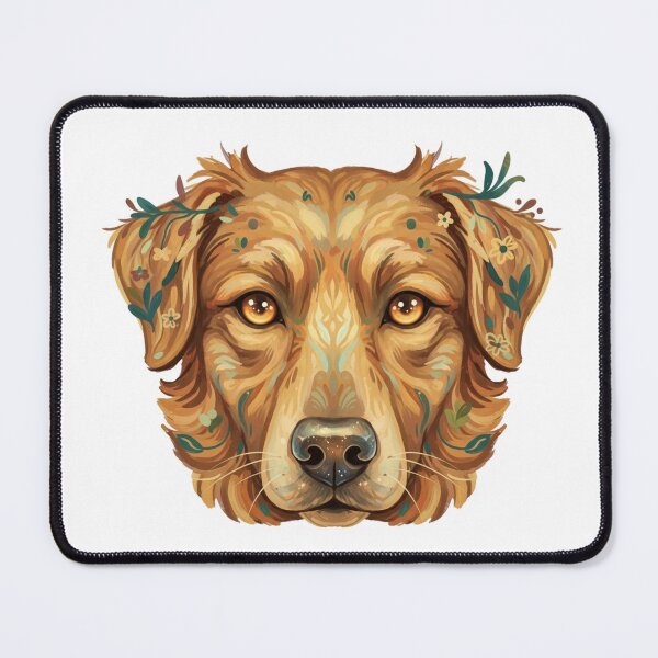 Item preview, Cozy Dog Portrait - Warm Expressive Eyes designed and sold by Merchifyme2000.