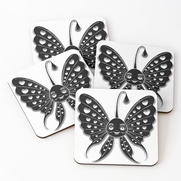 Item preview, Whimsical Love Angelfish Mandala – Monochrome Vector Line Illustration designed and sold by ARTCREATESHOP.