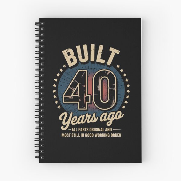 Item preview, Built 40 Years Ago - All Parts Original 40th Birthday designed and sold by MythWoot.