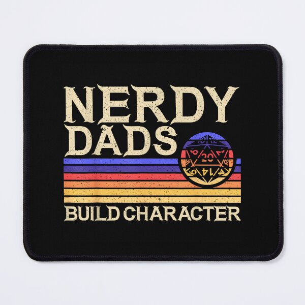 Item preview, Nerdy Dad RPG Gaming D20 Tabletop Games Funny RPG Gamer designed and sold by Sossima Art.