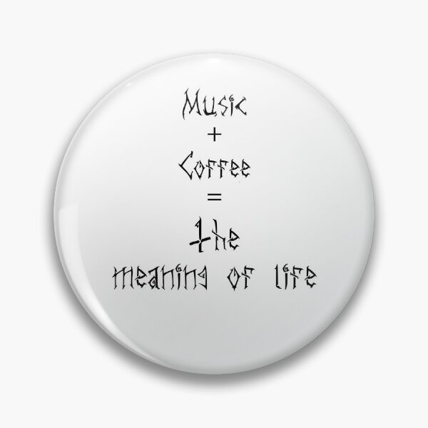 Item preview, Music Plus Coffee Equals Life designed and sold by Astraskal.