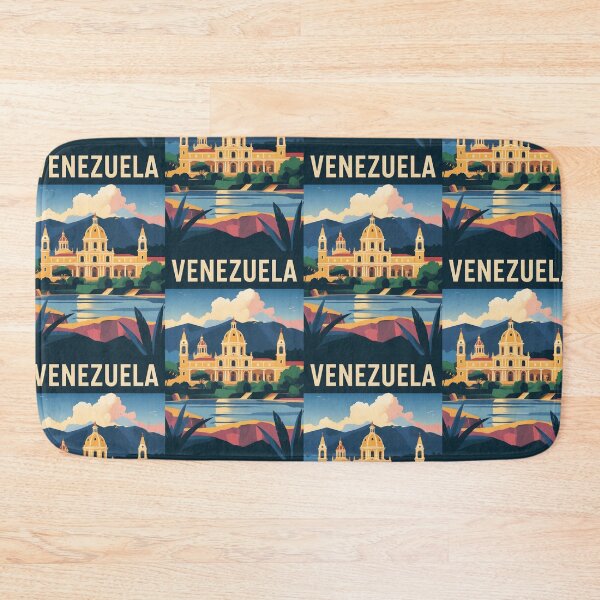 Item preview, Venezuela Retro Vintage Travel Design designed and sold by TravelersGems.