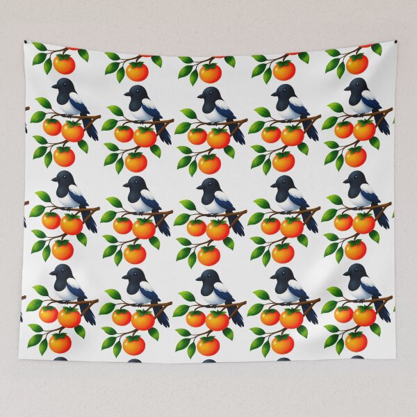 Item preview, Zen Magpie Spirit: Symbol of Hope and Success designed and sold by Fantabulous.